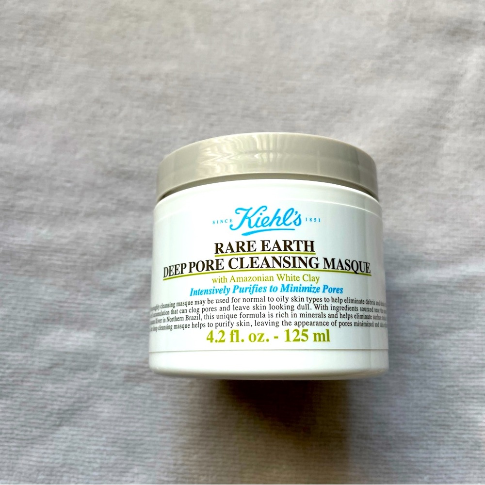 NEW Kiehl's Rare Earth Deep Pore Minimizing Cleansing Clay Masque